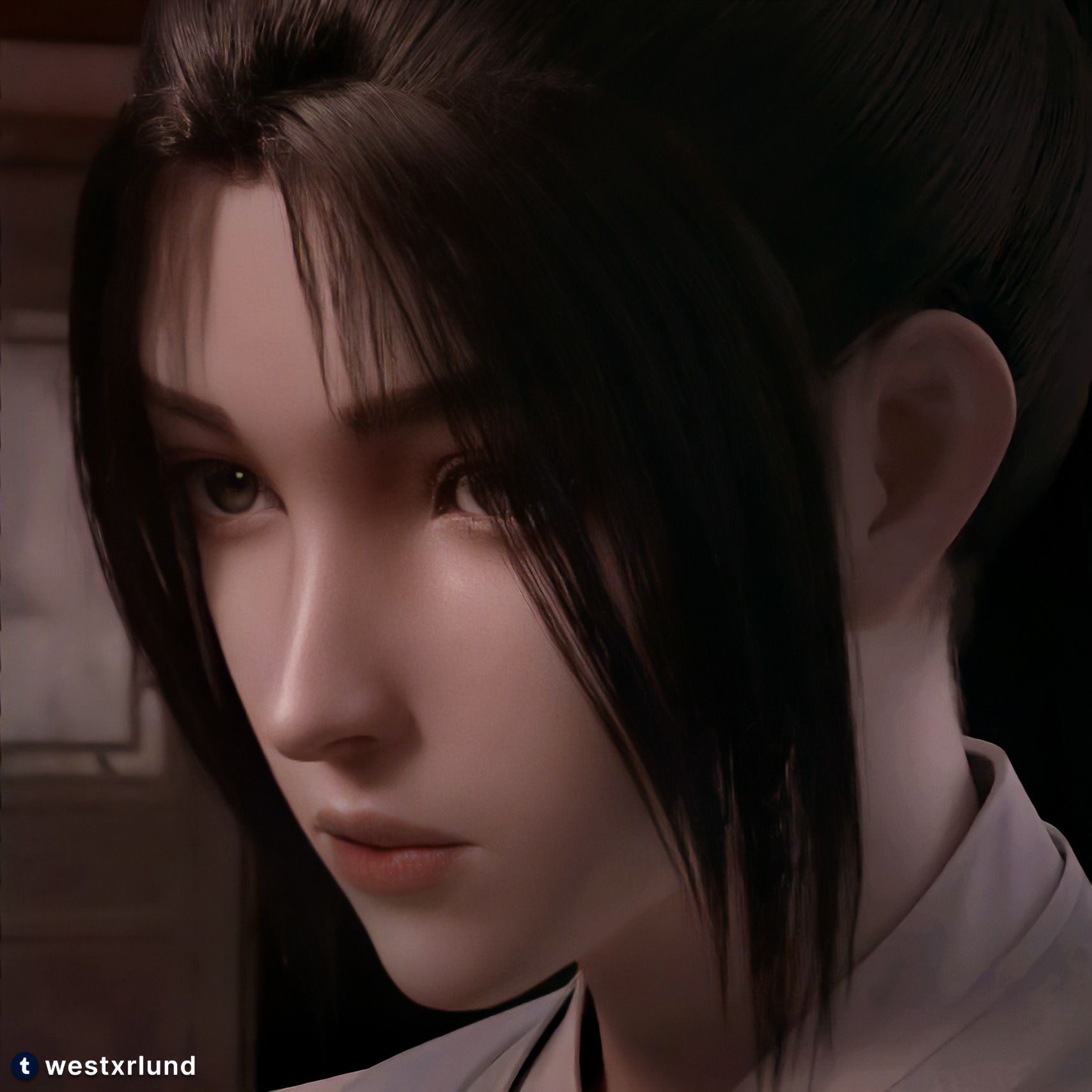 screenshot of luo binghe from the svsss doughua. this is a placeholder until further notice.